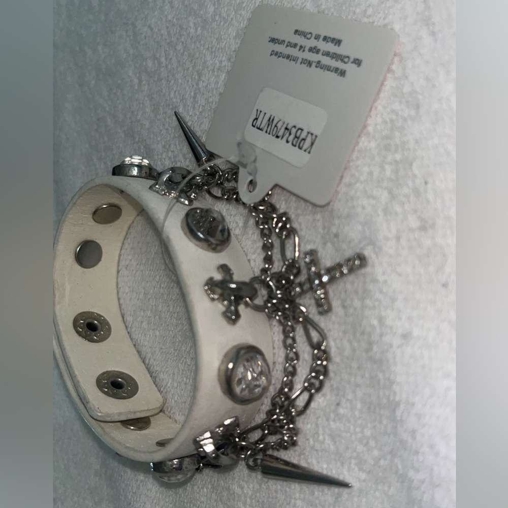 beautiful cross charm bracelet